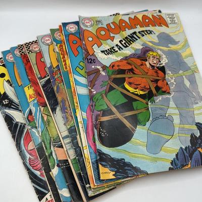 LOT 155: Collection of c. 1970s DC Aquaman Comics