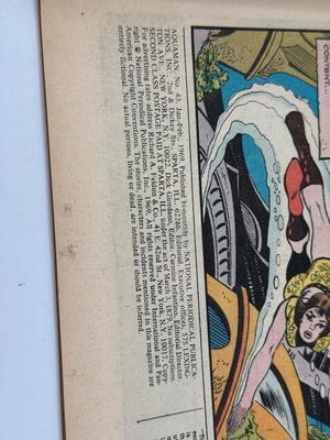 LOT 155: Collection of c. 1970s DC Aquaman Comics