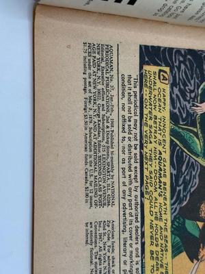 LOT 155: Collection of c. 1970s DC Aquaman Comics