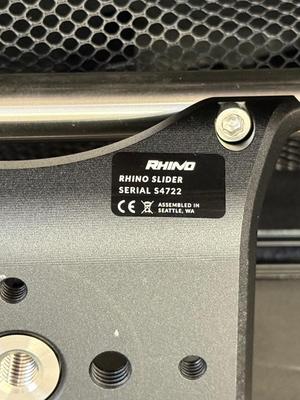 LOT 156: Rhino Arc II Camera Slider for Cinematic Shots