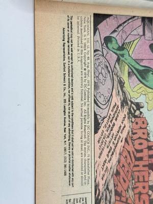 LOT 157: Collection of DC Aquaman Comics