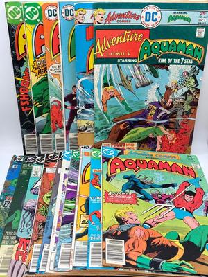 LOT 157: Collection of DC Aquaman Comics