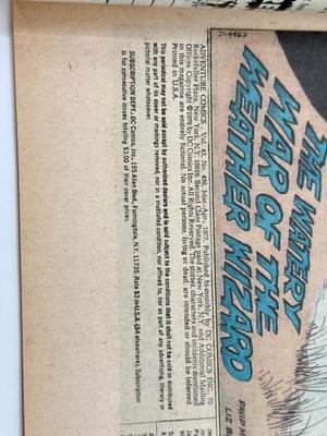 LOT 157: Collection of DC Aquaman Comics