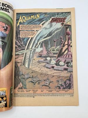 LOT 157: Collection of DC Aquaman Comics