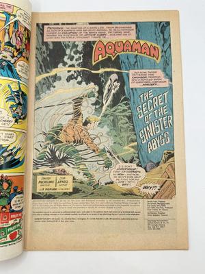 LOT 157: Collection of DC Aquaman Comics