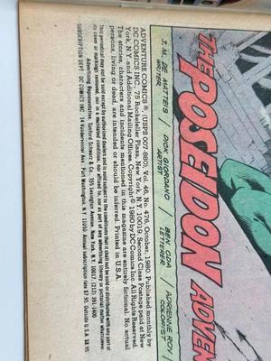 LOT 157: Collection of DC Aquaman Comics