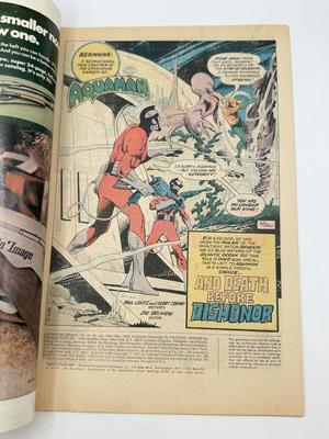 LOT 157: Collection of DC Aquaman Comics