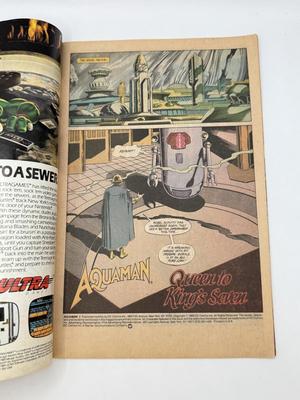 LOT 157: Collection of DC Aquaman Comics