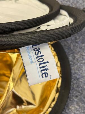 LOT 158: Lastolite Lighting Equipment: Tri-Flector II & 3 Professional TriGrip Reflectors