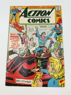 LOT 159: c1970s DC Action Comics Books