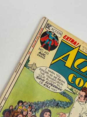 LOT 159: c1970s DC Action Comics Books
