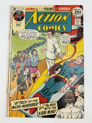 LOT 159: c1970s DC Action Comics Books