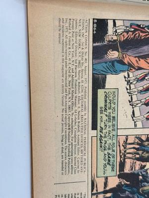 LOT 159: c1970s DC Action Comics Books