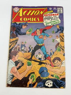 LOT 159: c1970s DC Action Comics Books