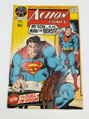 LOT 159: c1970s DC Action Comics Books