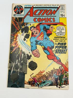 LOT 159: c1970s DC Action Comics Books