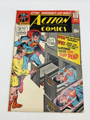 LOT 159: c1970s DC Action Comics Books