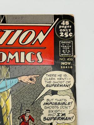 LOT 159: c1970s DC Action Comics Books