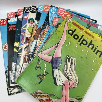 LOT 160: Varied Collection of DC Comics: Dolphin, Jonah Hex, Legion Super Hero and More