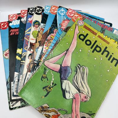 LOT 160: Varied Collection of DC Comics: Dolphin, Jonah Hex, Legion Super Hero and More