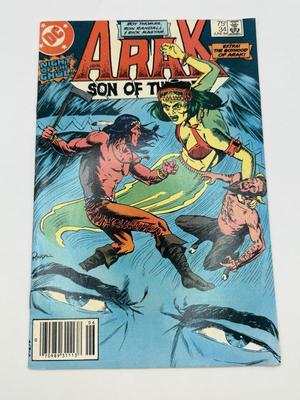 LOT 161: DC Comics: The Might Isis, Arak Son of Thunder