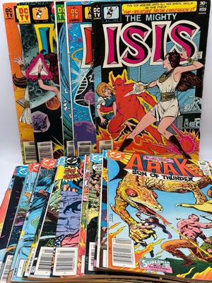 LOT 161: DC Comics: The Might Isis, Arak Son of Thunder