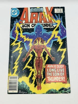 LOT 161: DC Comics: The Might Isis, Arak Son of Thunder