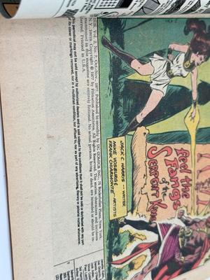 LOT 161: DC Comics: The Might Isis, Arak Son of Thunder
