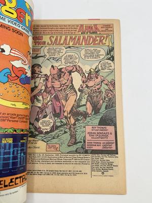 LOT 161: DC Comics: The Might Isis, Arak Son of Thunder