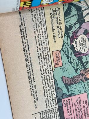 LOT 161: DC Comics: The Might Isis, Arak Son of Thunder