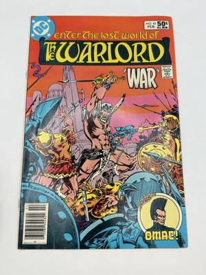 LOT 162: DC The Warlord Comics