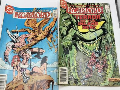 LOT 162: DC The Warlord Comics