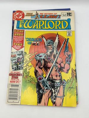 LOT 162: DC The Warlord Comics