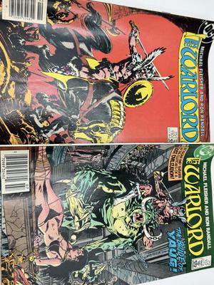 LOT 162: DC The Warlord Comics