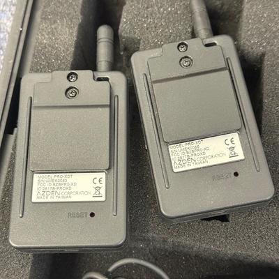 LOT 163: Stage Ready! EX-413 Electret Condencer Microphone, Azden Pro XD Mics Model Pro-XDT & Pro-XDR