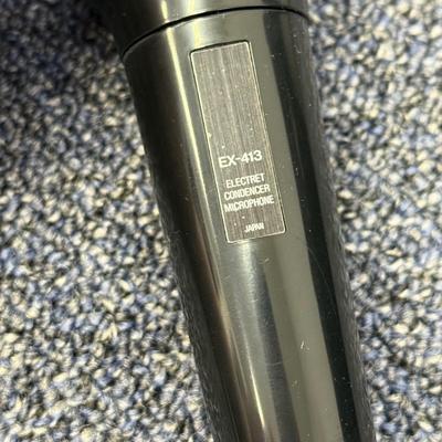 LOT 163: Stage Ready! EX-413 Electret Condencer Microphone, Azden Pro XD Mics Model Pro-XDT & Pro-XDR