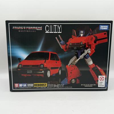 LOT 166: NIB Takara Tomy Transformers Masterpiece City MP-54 Cybertron Citadel Guardian Reboost