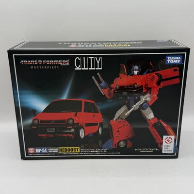 LOT 166: NIB Takara Tomy Transformers Masterpiece City MP-54 Cybertron Citadel Guardian Reboost