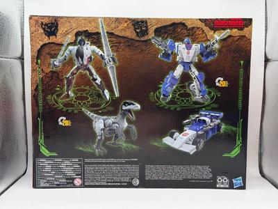 LOT 167: NIB Transformers Generations Kingdom War on Cybertron Maximal Grimlock & Autobot Mirage