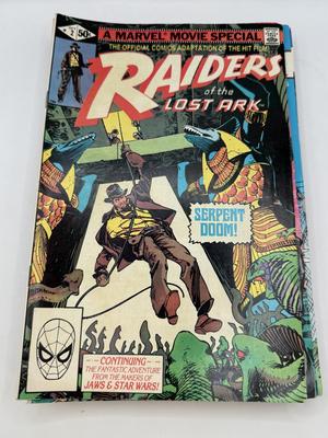 LOT 169: Marvel Comics: Raiders of the Lost Ark, Beavis & Butthead Comics & Mor