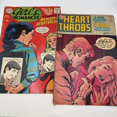 LOT 171: DC Romance Comics: Girls' Romance, Secret Hearts, Katy Keene