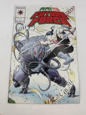 LOT 172: Various Comics: Bloodshot, Future Force, Master of Mystics & More