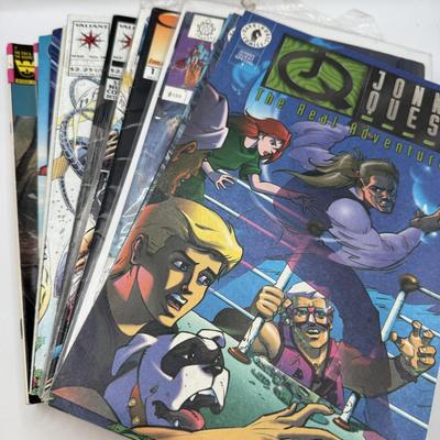LOT 172: Various Comics: Bloodshot, Future Force, Master of Mystics & More