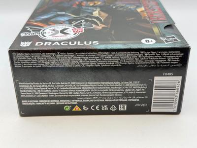 LOT 174: NIB Hasbro Transformers: Universal Monsters Takara Tomy Dracula Draculus & Generations War on Cybertron Trilogy Covert Agent...