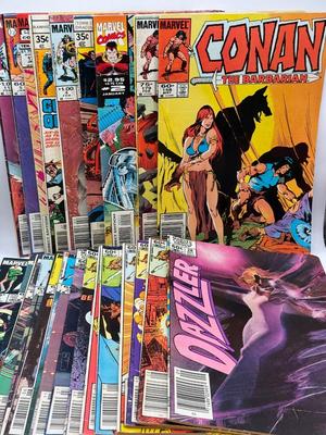 LOT 176K: Marvel Comics: Dazzler, Conan the Barbarian & More