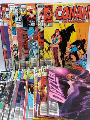 LOT 176K: Marvel Comics: Dazzler, Conan the Barbarian & More