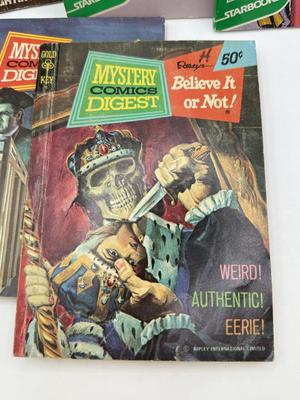 LOT 177: Strange & Mysterious Books: Mystery Comics Digest, UFO Magazines, A Christmas Carol & Dracula