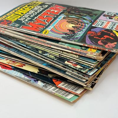 LOT 178: DC the House of Mystery Comic Books