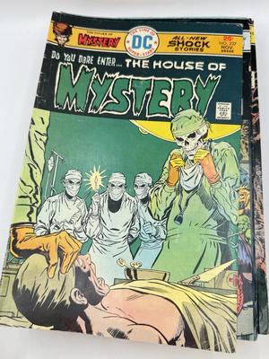 LOT 178: DC the House of Mystery Comic Books