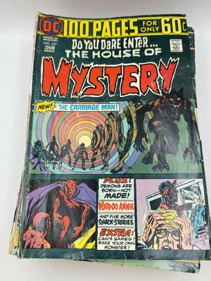 LOT 178: DC the House of Mystery Comic Books